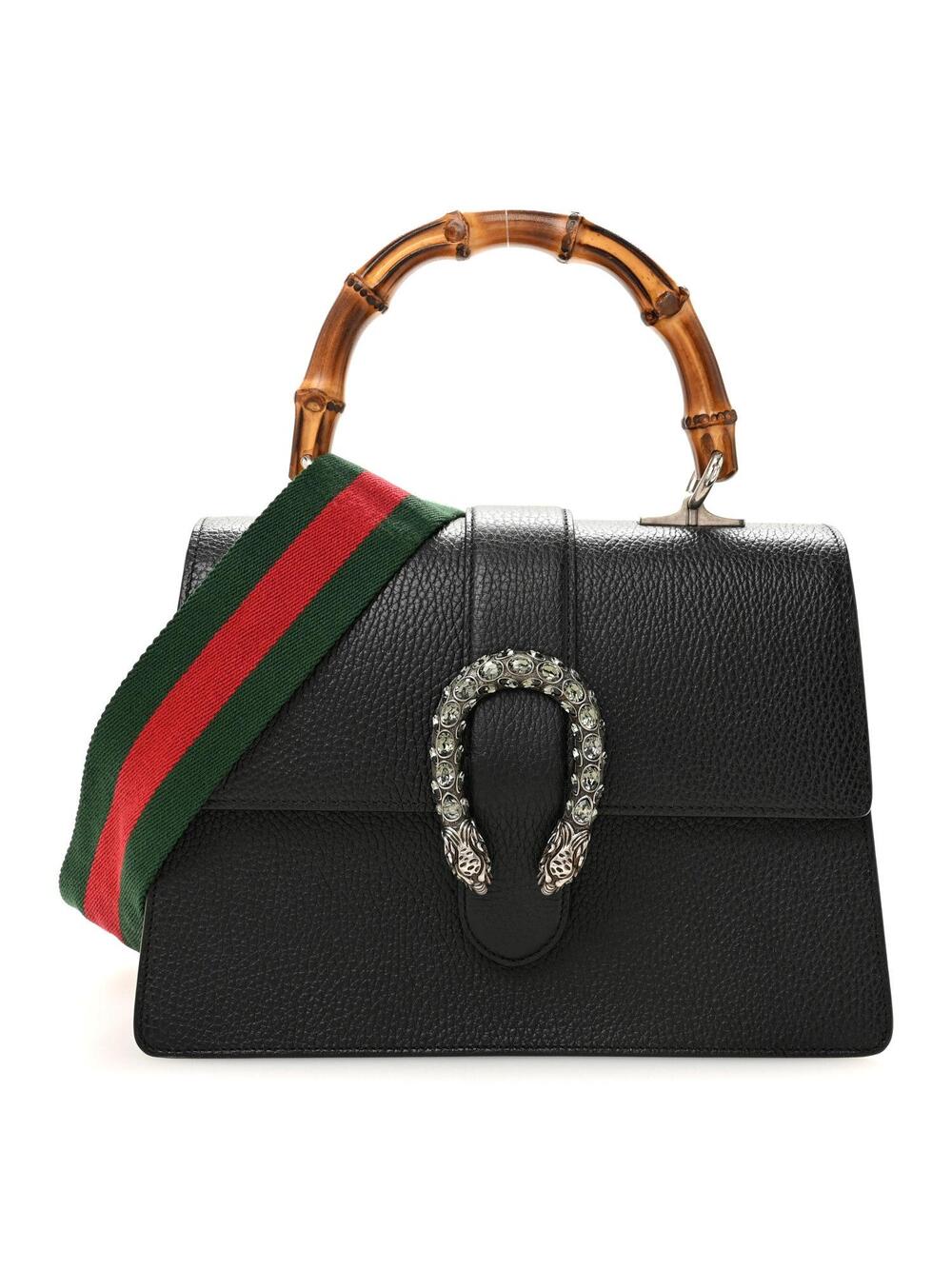 Gucci Dollar Calfskin Crystal Web #364754G13B